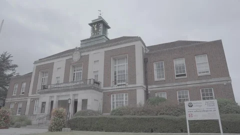 Wallington Town Hall Stock Footage 116557213
