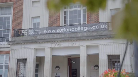 Wallington Town Hall Stock Footage 116557243