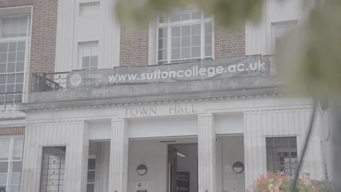 Wallington Town Hall Stock Footage 116557665