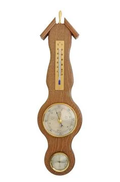 Wallmounted barometer Stock-Fotos