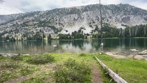 Wallowas Eagle Cap Wilderness: Aneroid Lake Stock Footage 329454927