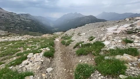 Wallowas Eagle Cap Wilderness: Horton Pass Stock Footage 329454988