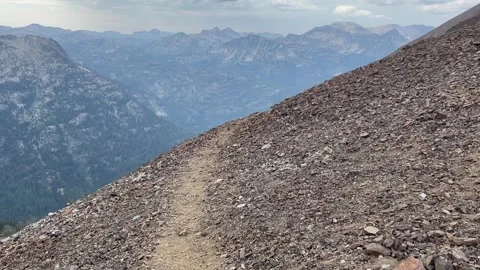 Wallowas Eagle Cap Wilderness: rocky and rugged backpacking Video stock 329454941