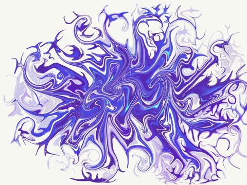 Wallpaper Abstrakt Violett Blue on Withe Background Stock Illustration