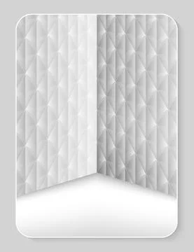 Wallpaper background corner display Stock Illustration