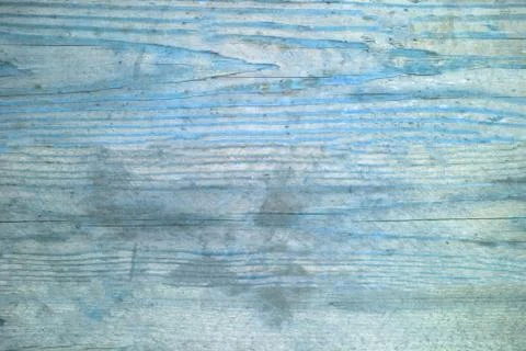Wallpaper, background, texture of an old blue worn wood. For use in backgroun Stock Photos