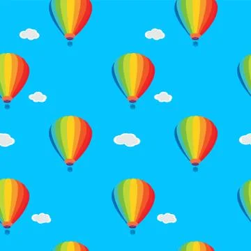 Wallpaper a balloon Ilustración de archivo