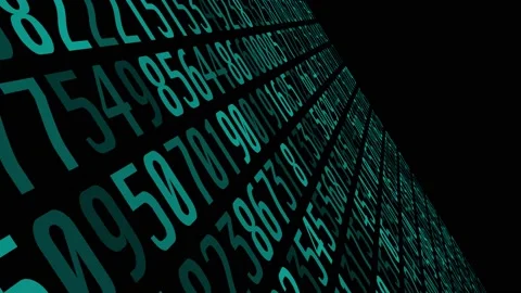 Wallpaper code matrix backgrounds, machine learning transformation numbers Stock Footage 158912982
