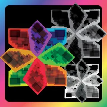 Wallpaper design Stock Illustration