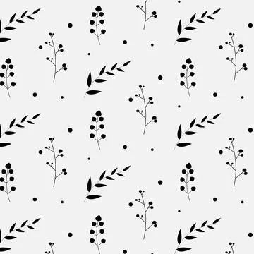 Wallpaper. Floral pattern. Background with flowers. Floral ornament. Stock Illustration
