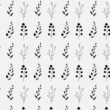Wallpaper. Floral pattern. Background with flowers. Floral ornament. Stock Illustration