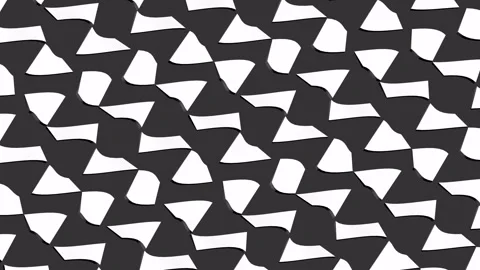 Wallpaper with geometric patterns. Stock Footage 337620988
