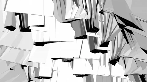 Wallpaper with geometric patterns. Stock Footage 337621052