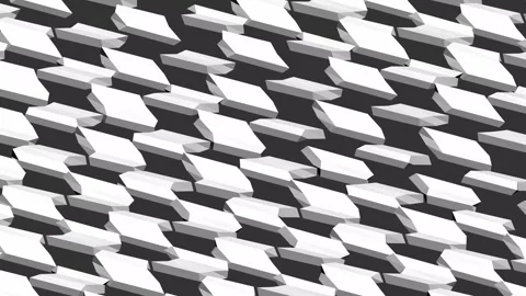 Wallpaper with geometric patterns. Stock Footage 337621140