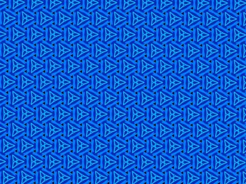 Wallpaper illustration with blue abstract patterns - perfect background Illustrazione stock
