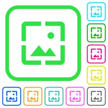 Wallpaper image vivid colored flat icons イラスト素材