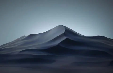 Wallpaper with a landscape, mountains. Stock Illustration
