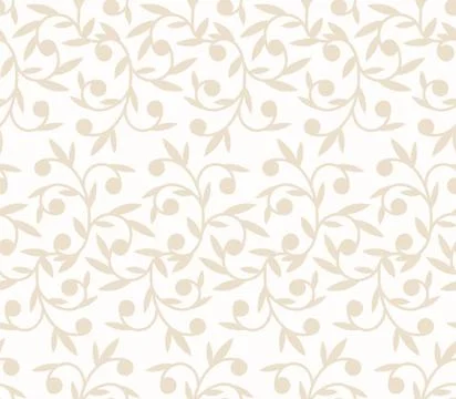 Wallpaper with leaves Stock Illustration