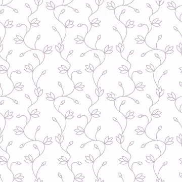 Wallpaper with leaves Stock Illustration