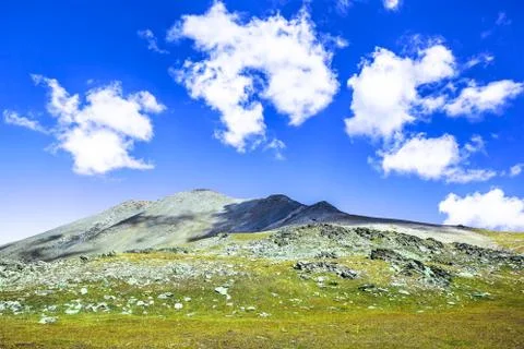 Wallpaper from the mountains Stock Photos