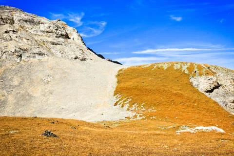 Wallpaper from the mountains Stock Photos