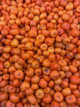 Wallpaper Pattern Orange Stock Photos