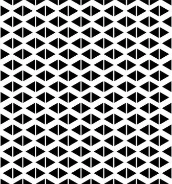 Wallpaper pattern of triangles. Geometric background, vector design Stock Illustration