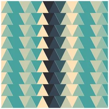 Wallpaper of repeated triangles. Texture background design Stock Illustration
