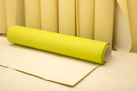Wallpaper rolls Stock Photos