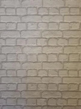 Wallpaper simulating old bricks. Stock Photos
