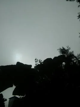 Wallpaper of a sky with different elements 스톡 사진