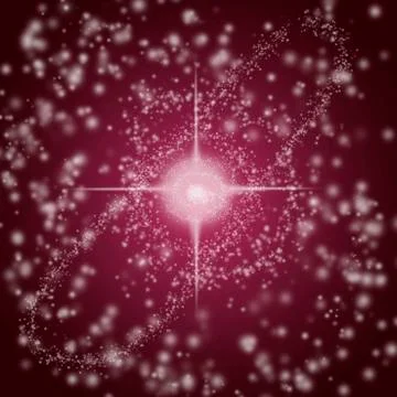 Wallpaper with stars Stock Illustration
