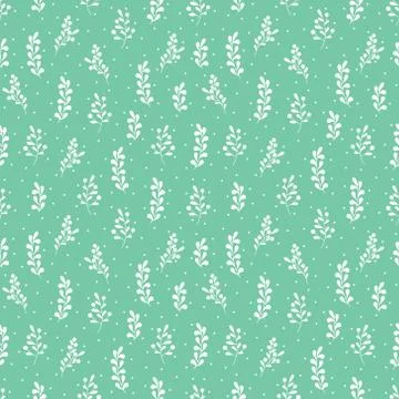 Wallpaper in the style of Baroque. A seamless vector background. Floral patte Stock Illustration