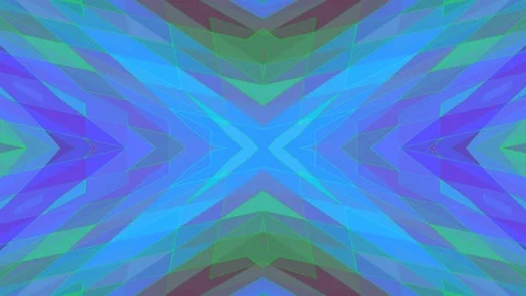 Wallpaper Symmetric Pattern Animated Complex Motion Graphic Geometric Pixel Back Stock Footage 167396293