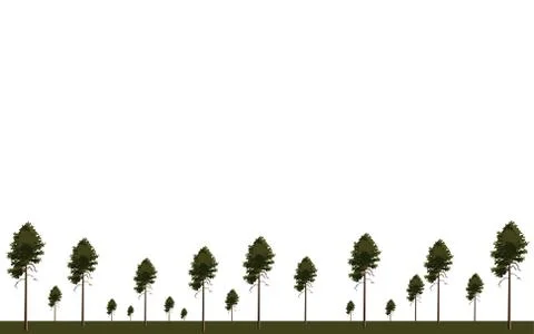 Wallpaper tree pine background Stock Illustration