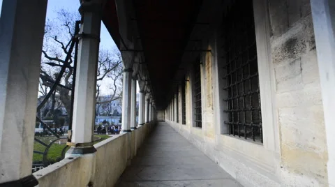 Walls and patterns biggest mosque Stockbeeldmateriaal 62617030