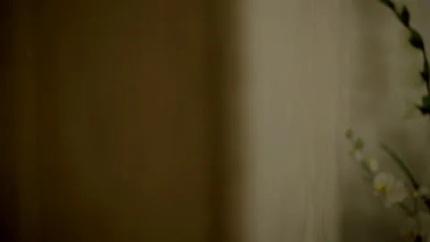 The walls between two rooms Stock Footage 92032352