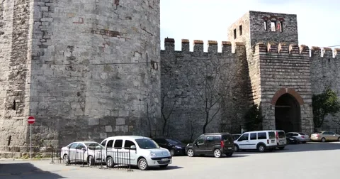 Walls of Constantinopole 4K 스톡 동영상 49100879