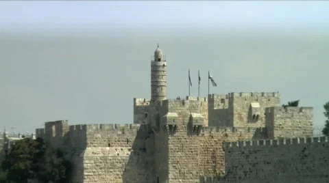 Walls of jerusalem 1 Stock Footage 609840