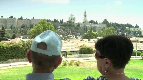 Walls of Jerusalem 5 Stock Footage 607611