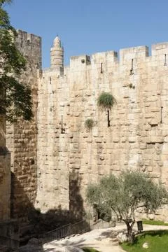 Walls of Jerusalem Stock Photos