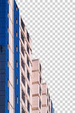 Walls of multi-storey building during construction and installation of new .. Stock Photos
