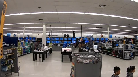 Walmart Electronics Stock Footage 116540448