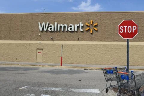 Walmart store Foto stock