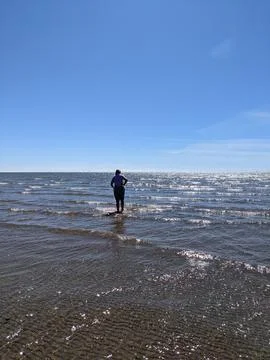 Walney Beach Stock Photos