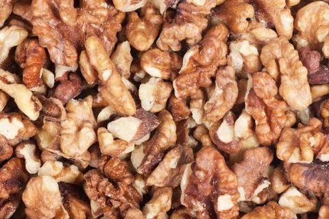 Walnut background Foto stock