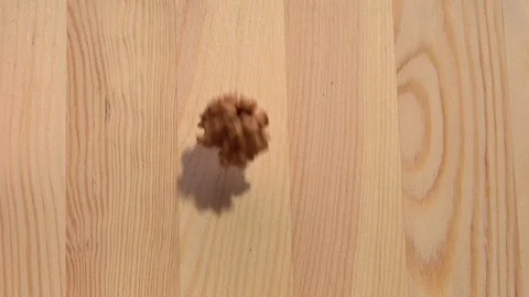 Walnut. Background of walnut kernels. Slow motion 240 fps. Video stock 70879148