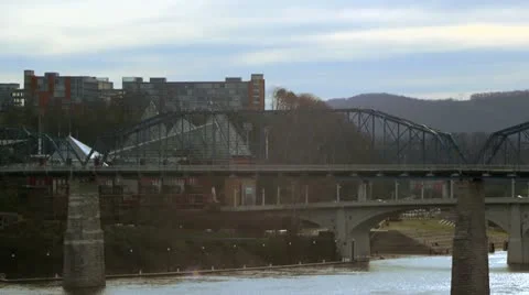 Walnut Bridge MS Stock Footage 22102761