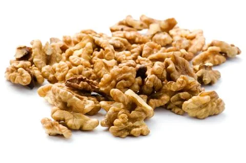 Walnut close up Stock Photos