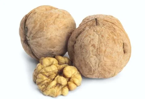 Walnut isolated Stock Photos